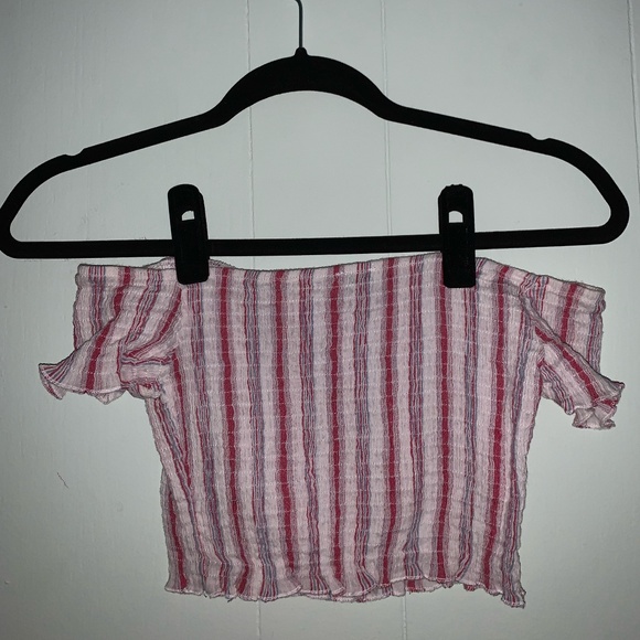 Tobi XS Striped crop top - Picture 2 of 5